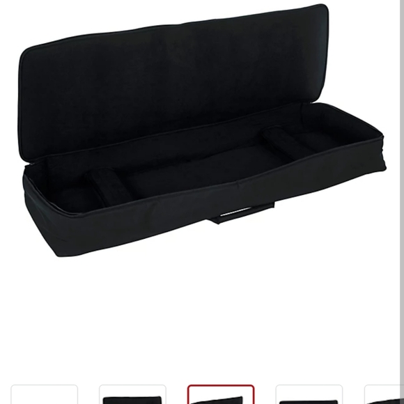 **NWT** Gator GKB Nylon Keyboard Gig Bag 88 Key in Black *MSRP $160* - Picture 4 of 6